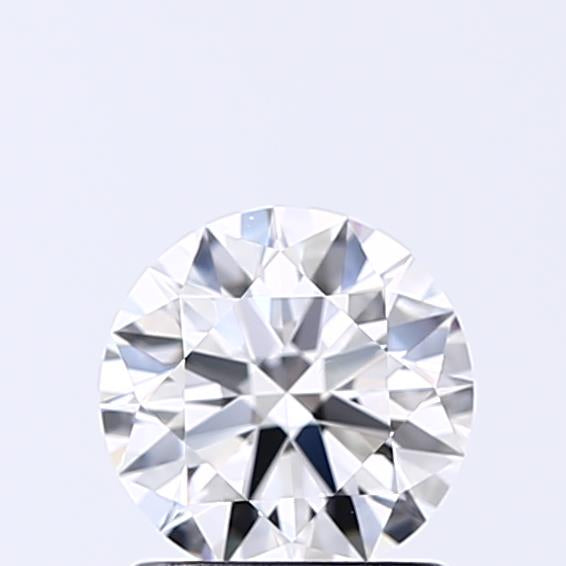 1.02 Carat Round Lab Diamond with  Cut Diamond in 14KT  view 1
