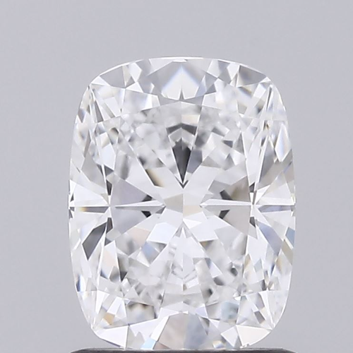 1.08 Carat Cushion Lab Diamond with  Cut Diamond in 14KT  view 1
