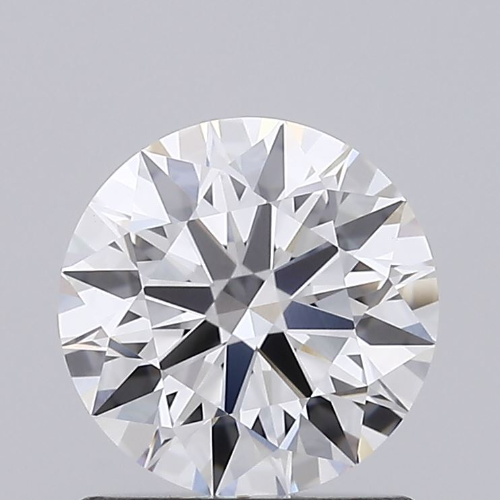 1.05 Carat Round Lab Diamond with  Cut Diamond in 14KT  view 1
