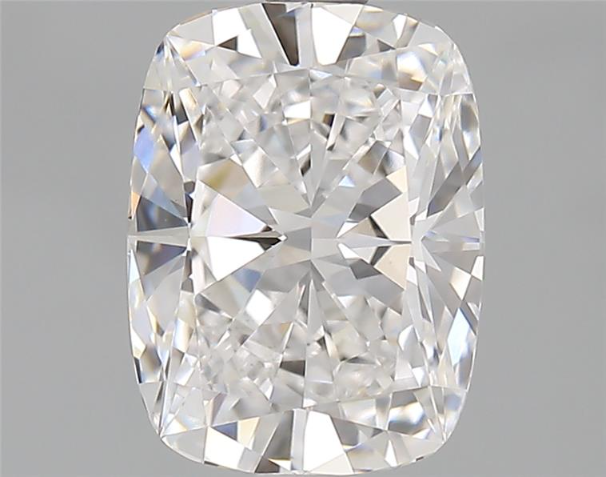 2.08 Carat Cushion Lab Diamond with  Cut Diamond in 14KT  view 1
