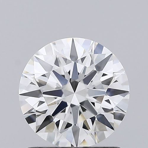 1.21 Carat Round Lab Diamond with  Cut Diamond in 14KT  view 1
