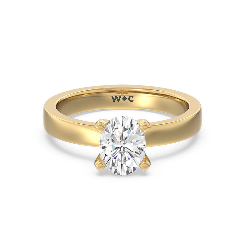 Maxi Solitaire Diamond Engagement Ring