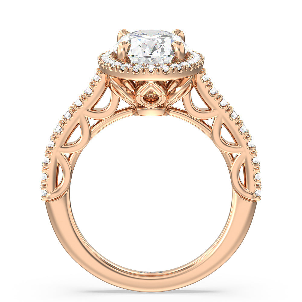 Big Dakota Ring in Neon Pink
