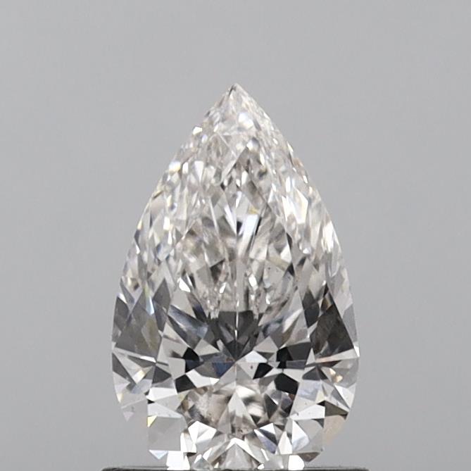 1.01 Carat Pear Lab Diamond with  Cut Diamond in 14KT  view 1
