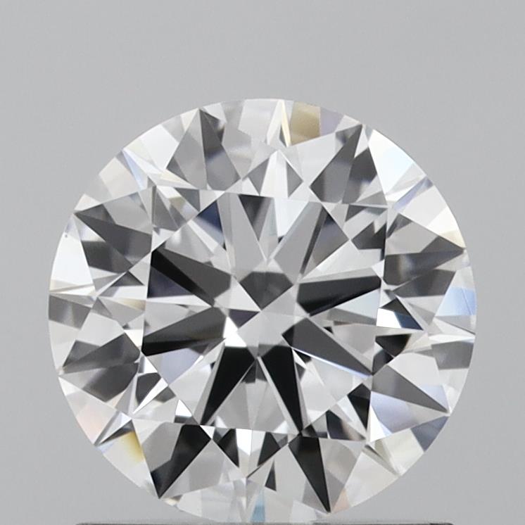 1.06 Carat Round Lab Diamond with  Cut Diamond in 14KT  view 1
