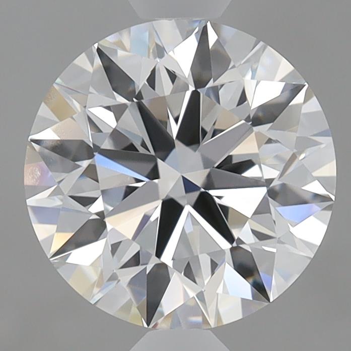 2.4 Carat Round Lab Diamond with  Cut Diamond in 14KT  view 1
