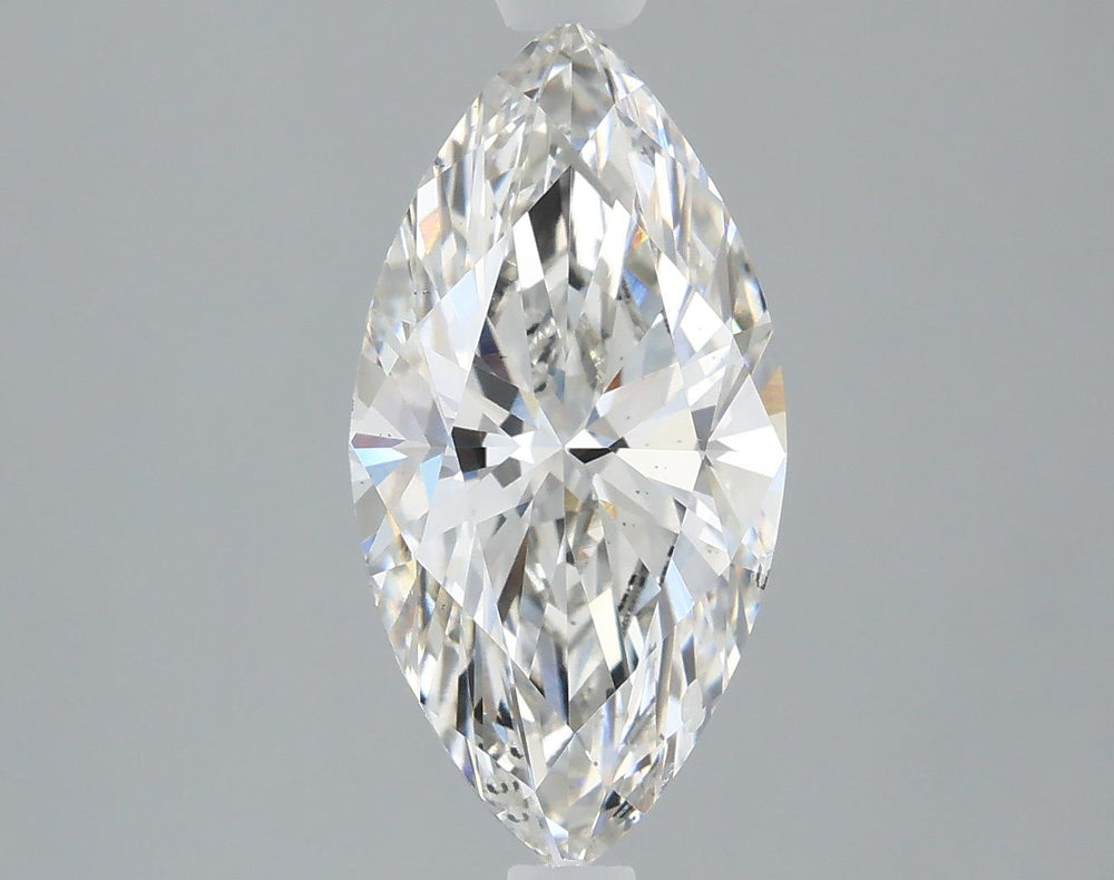 2.04 Carat Marquise Lab Diamond with  Cut Diamond in 14KT  view 1
