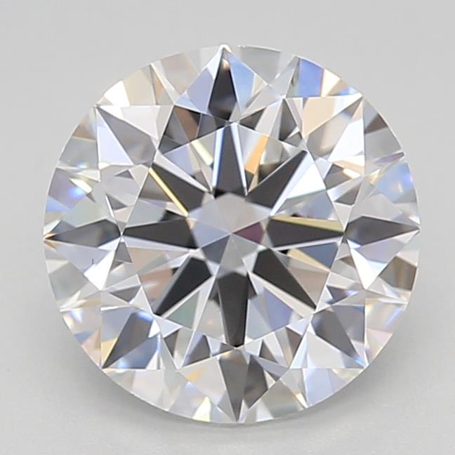 1.2 Carat Round Lab Diamond with  Cut Diamond in 14KT  view 1
