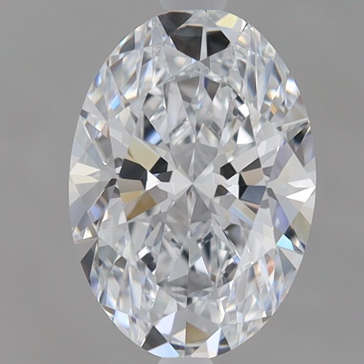1.18 Carat Oval Lab Diamond with  Cut Diamond in 14KT  view 1
