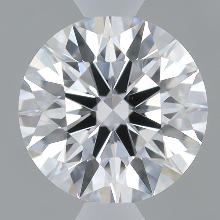 0.37 Carat Round Lab Diamond with  Cut Diamond in 14KT  view 1
