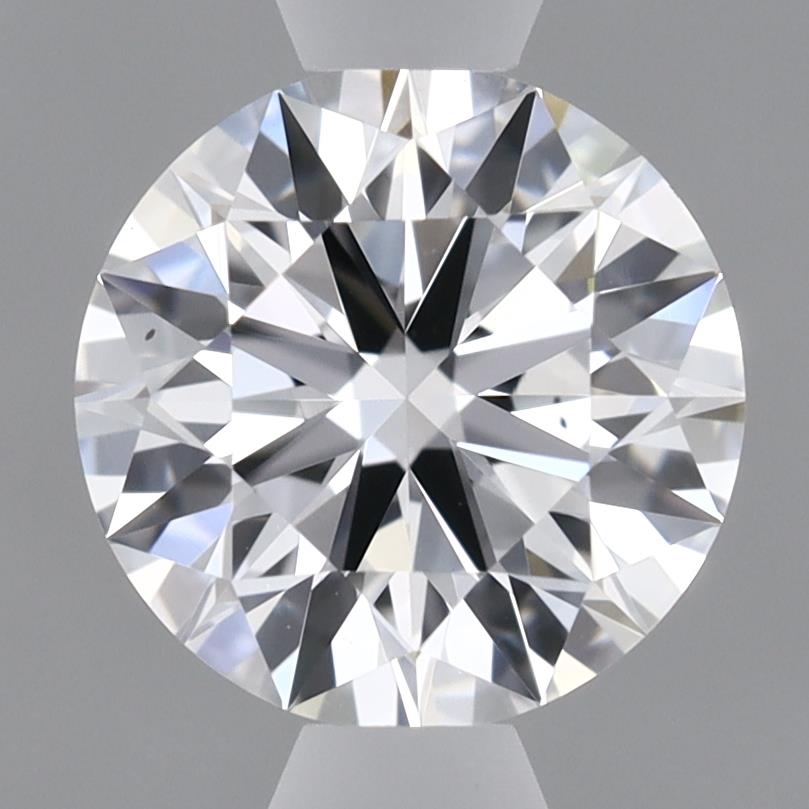 0.84 Carat Round Lab Diamond with  Cut Diamond in 14KT  view 1
