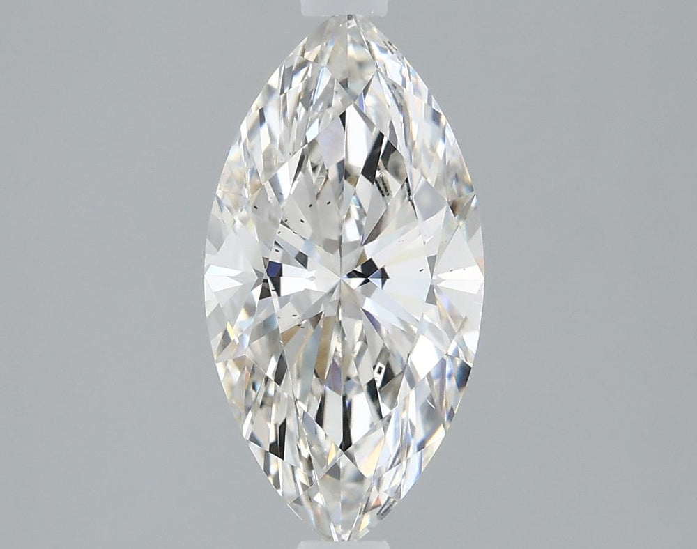 1.44 Carat Marquise Lab Diamond with  Cut Diamond in 14KT  view 1
