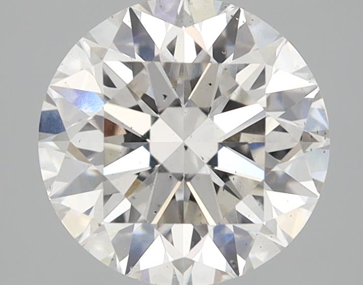 2.0 Carat Round Lab Diamond with  Cut Diamond in 14KT  view 1
