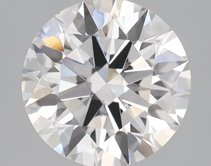 1.43 Carat Round Lab Diamond with  Cut Diamond in 14KT  view 1
