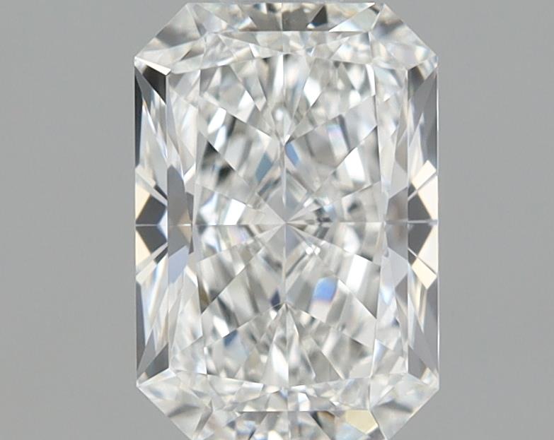 1.05 Carat Radiant Lab Diamond with  Cut Diamond in 14KT  view 1
