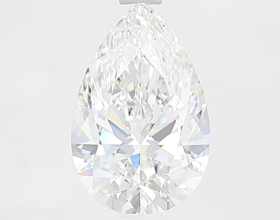 1.65 Carat Pear Lab Diamond with  Cut Diamond in 14KT  view 1
