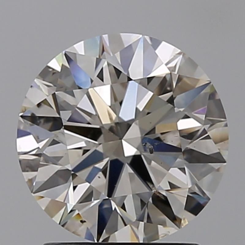 2.0 Carat Round Natural Diamond with  Cut Diamond in 14KT  view 1
