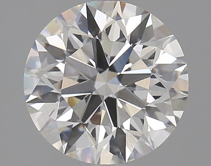 2.82 Carat Round Lab Diamond with  Cut Diamond in 14KT  view 1
