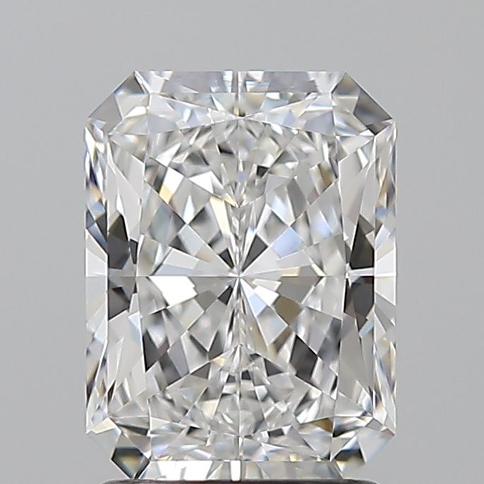 1.7 Carat Radiant Natural Diamond with  Cut Diamond in 14KT  view 1
