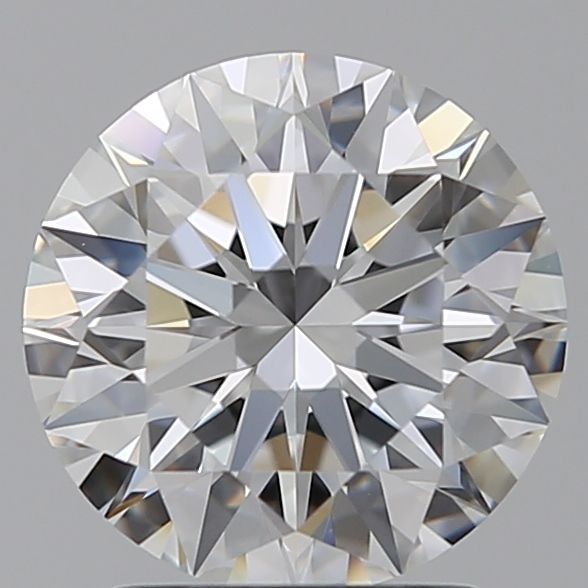 2.01 Carat Round Lab Diamond with  Cut Diamond in 14KT  view 1
