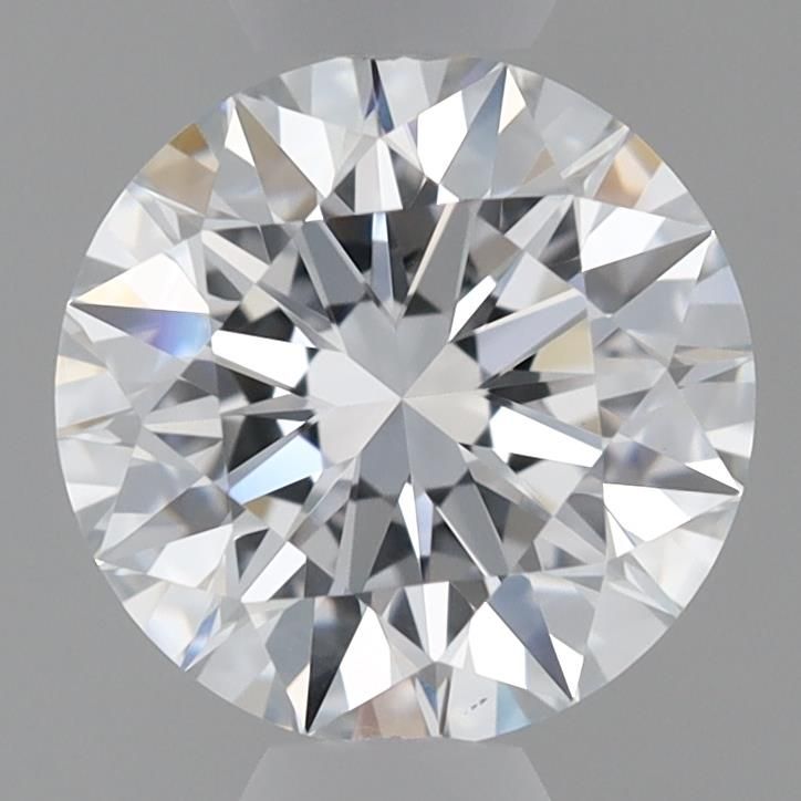 1.1 Carat Round Lab Diamond with  Cut Diamond in 14KT  view 1
