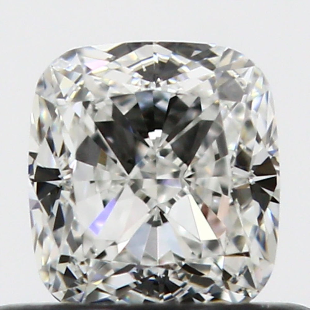 0.5 Carat CUSHION Natural Diamond with  Cut Diamond in 14KT  view 1
