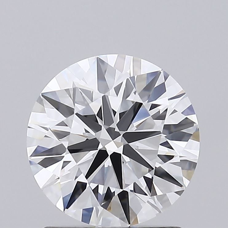 1.35 Carat Round Lab Diamond with  Cut Diamond in 14KT  view 1
