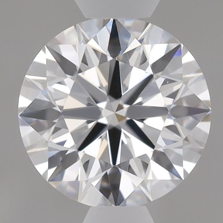 0.61 Carat Round Lab Diamond with  Cut Diamond in 14KT  view 1
