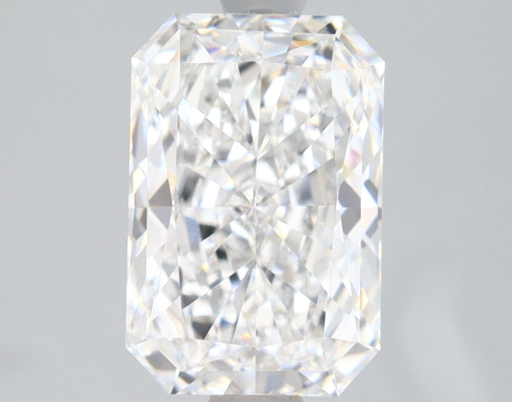 2.07 Carat Radiant Lab Diamond with  Cut Diamond in 14KT  view 1
