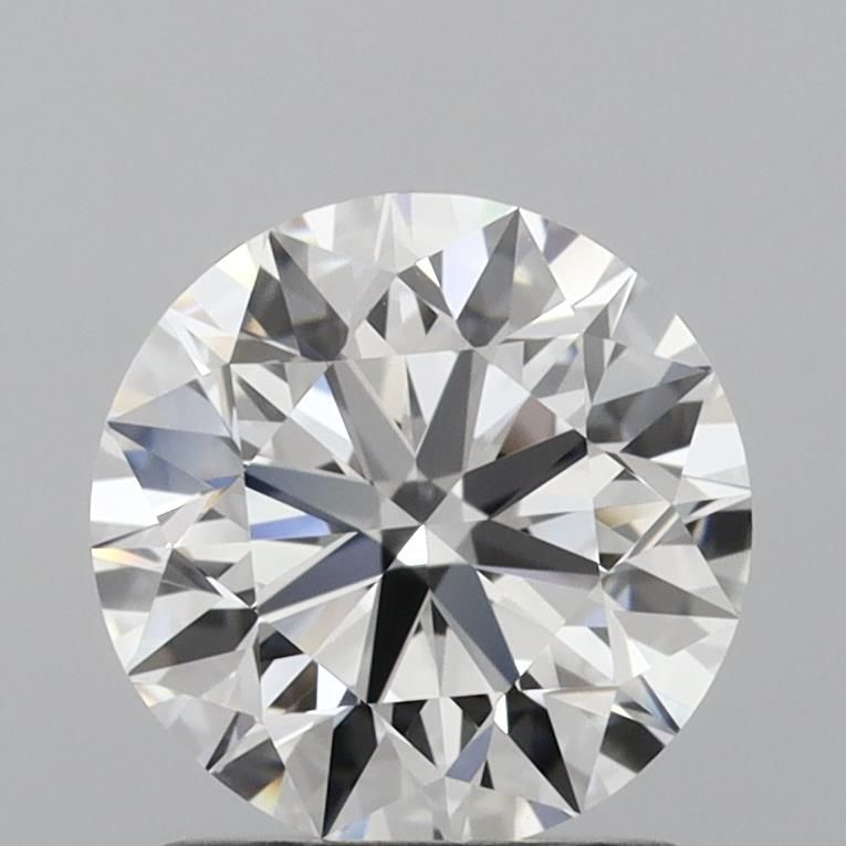 1.5 Carat Round Lab Diamond with  Cut Diamond in 14KT  view 1
