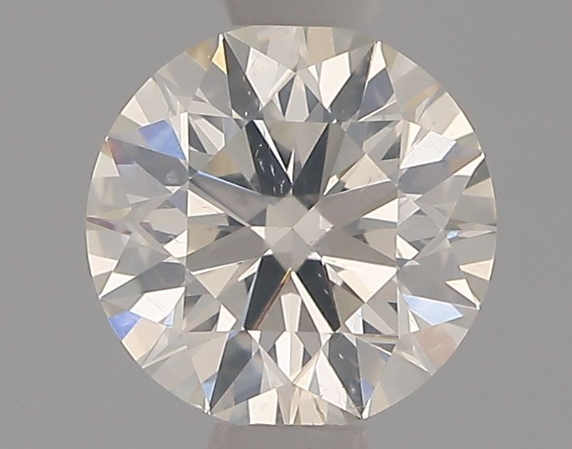 0.6 Carat Round Natural Diamond with  Cut Diamond in 14KT  view 1
