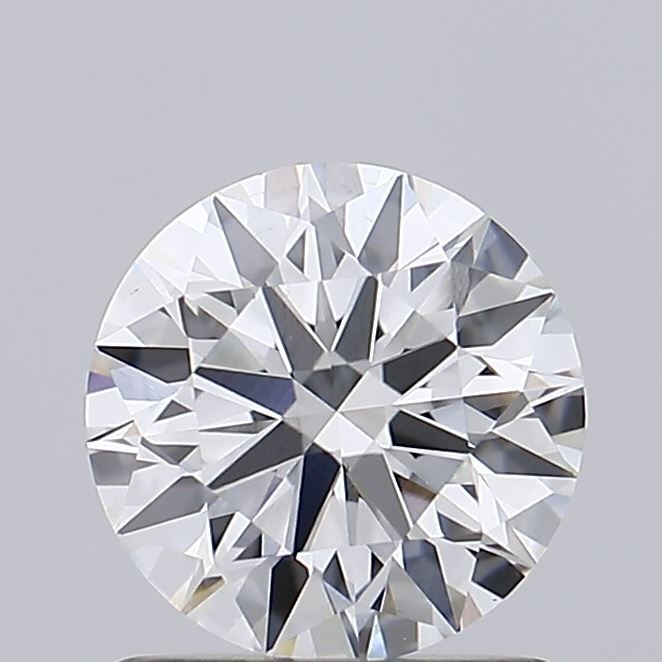 1.04 Carat Round Lab Diamond with  Cut Diamond in 14KT  view 1
