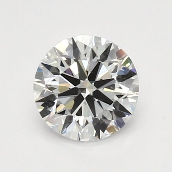 0.76 Carat Round Lab Diamond with  Cut Diamond in 14KT  view 1
