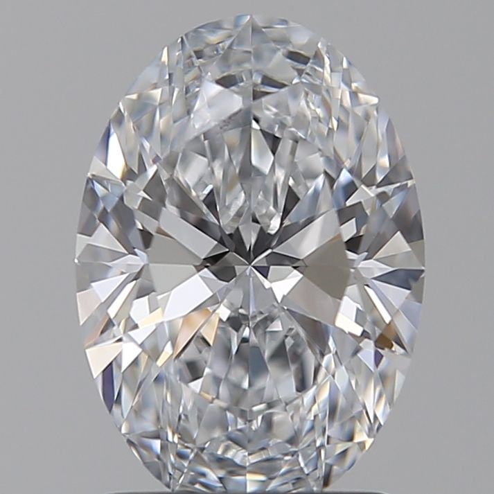 1.53 Carat Oval Lab Diamond with  Cut Diamond in 14KT  view 1
