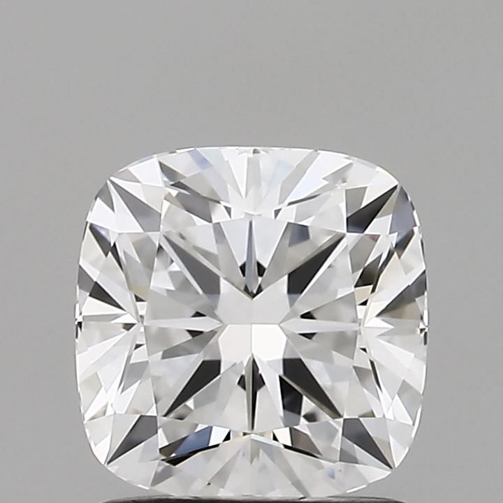 1.25 Carat Cushion Lab Diamond with  Cut Diamond in 14KT  view 1
