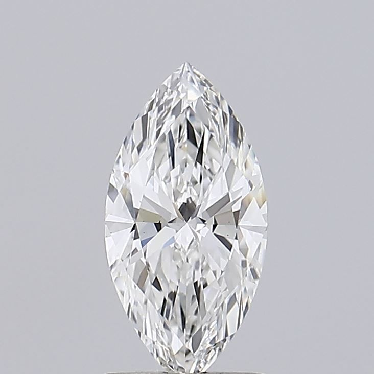 1.01 Carat Marquise Lab Diamond with  Cut Diamond in 14KT  view 1
