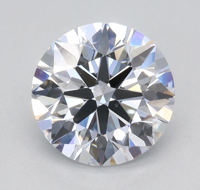 1.0 Carat Round Lab Diamond with  Cut Diamond in 14KT  view 1
