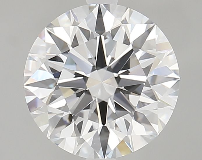 2.7 Carat Round Lab Diamond with  Cut Diamond in 14KT  view 1
