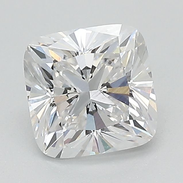 1.12 Carat Cushion Lab Diamond with  Cut Diamond in 14KT  view 1

