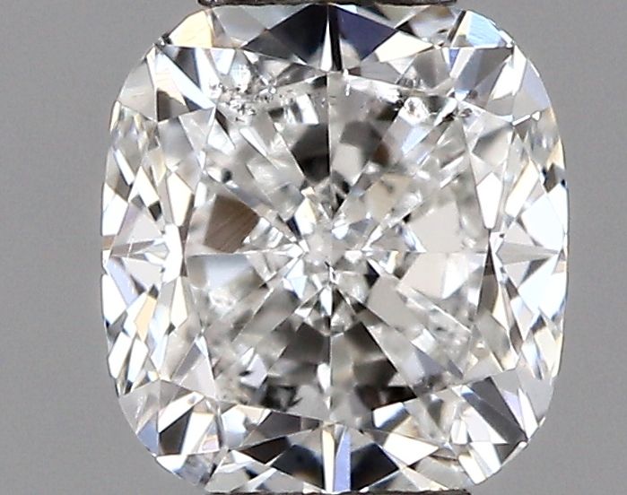 0.4 Carat CUSHION Natural Diamond with  Cut Diamond in 14KT  view 1
