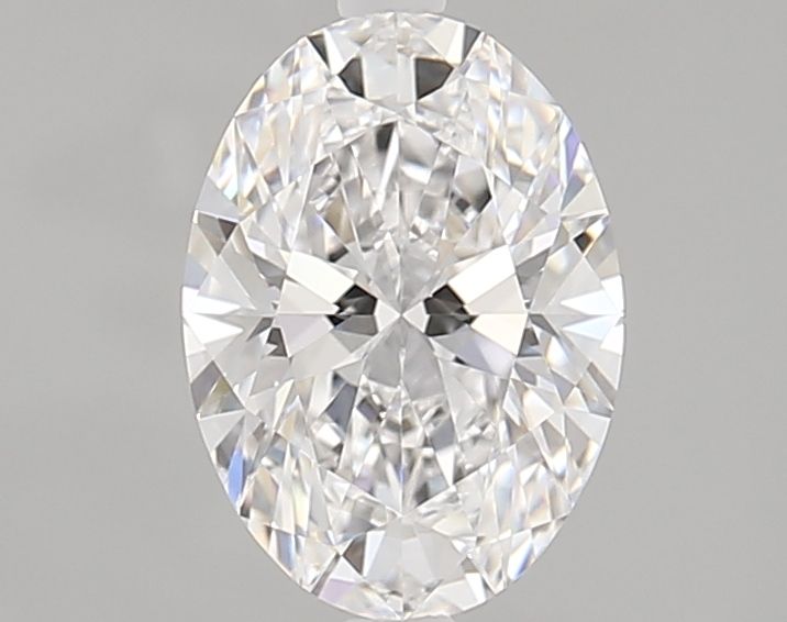 1.58 Carat Oval Lab Diamond with  Cut Diamond in 14KT  view 1
