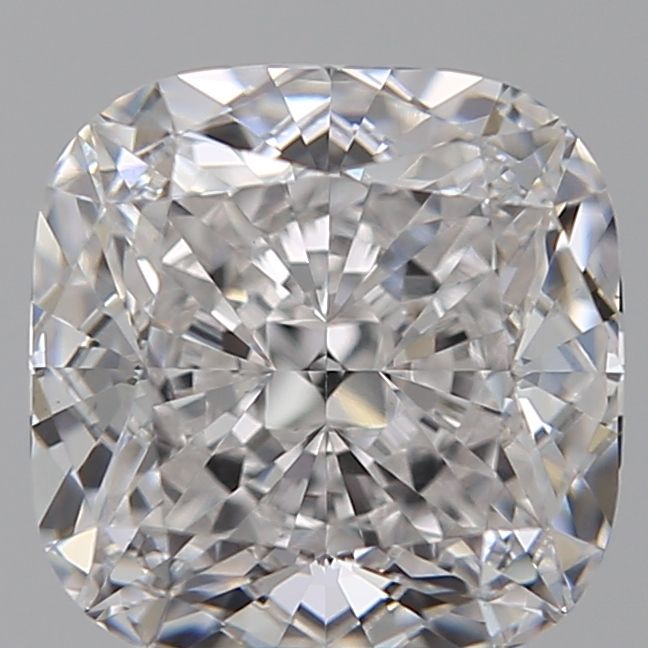 2.33 Carat Cushion Lab Diamond with  Cut Diamond in 14KT  view 1
