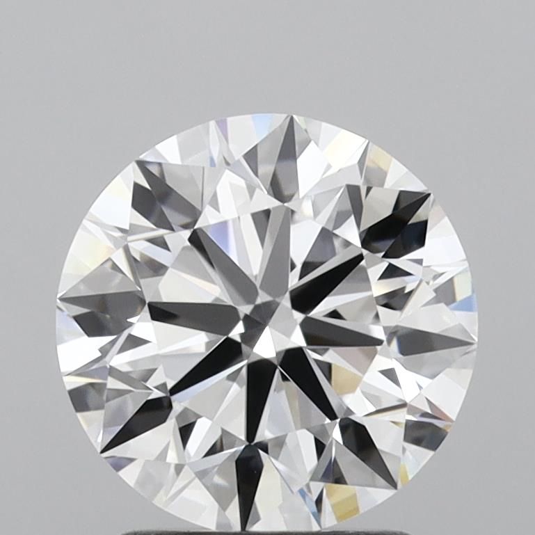 1.83 Carat Round Lab Diamond with  Cut Diamond in 14KT  view 1
