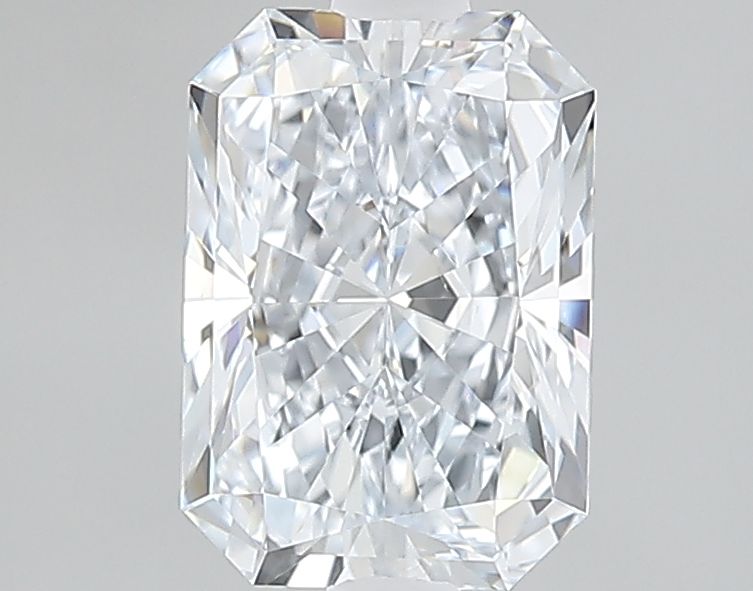 1.71 Carat Radiant Lab Diamond with  Cut Diamond in 14KT  view 1

