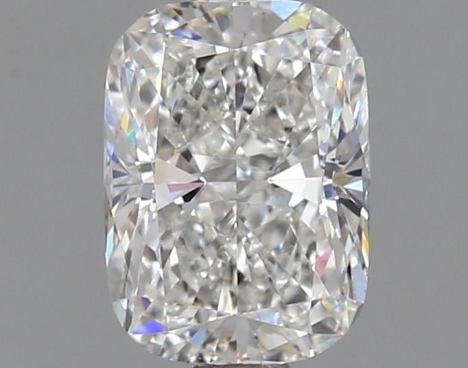 1.15 Carat Cushion Lab Diamond with  Cut Diamond in 14KT  view 1
