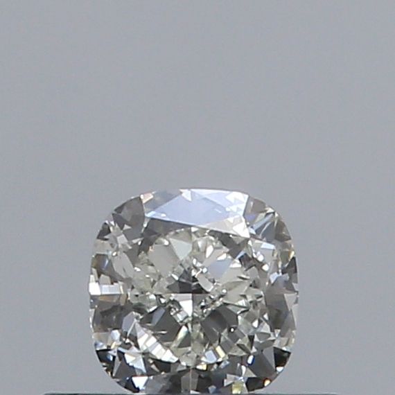 0.4 Carat CUSHION Natural Diamond with  Cut Diamond in 14KT  view 1
