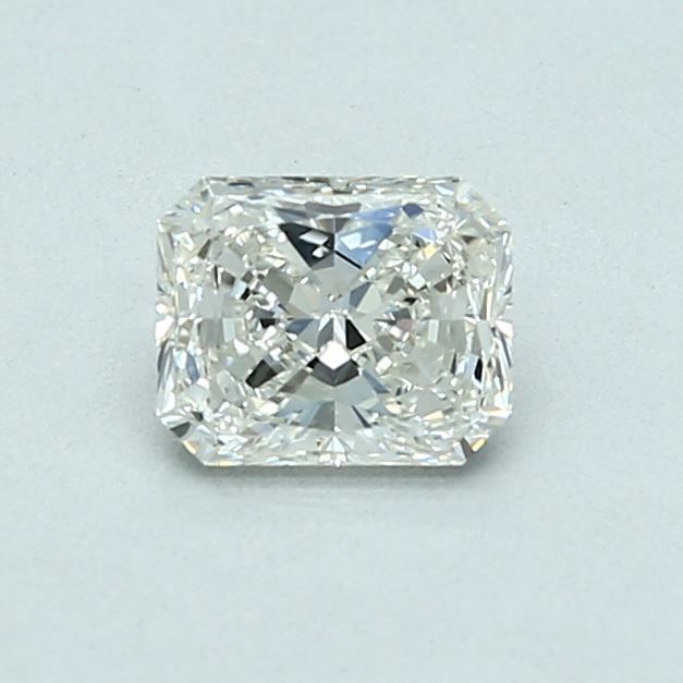 0.64 Carat Radiant Natural Diamond with  Cut Diamond in 14KT  view 1
