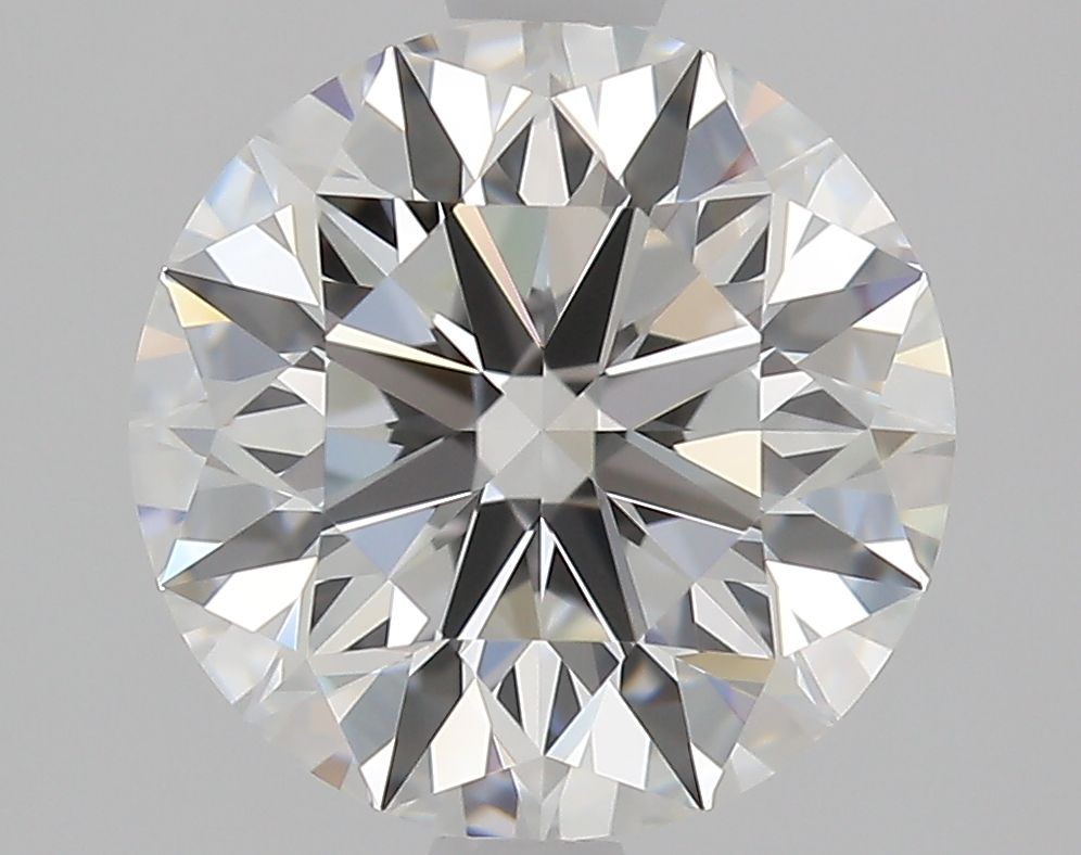 1.71 Carat Round Natural Diamond with  Cut Diamond in 14KT  view 1
