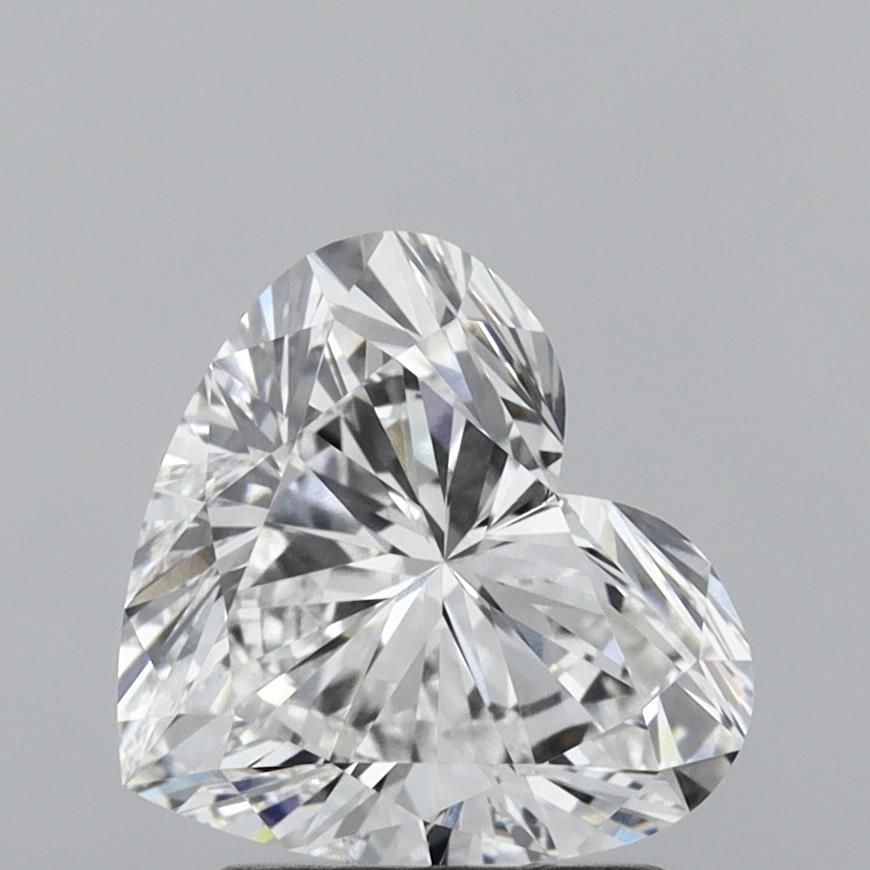 2.03 Carat Heart Lab Diamond with  Cut Diamond in 14KT  view 1
