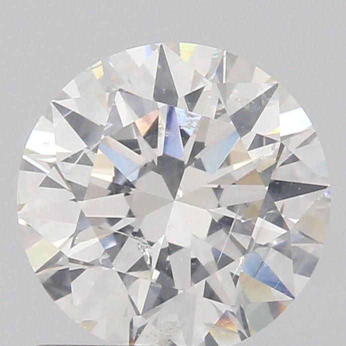 1.0 Carat Round Natural Diamond with  Cut Diamond in 14KT  view 1
